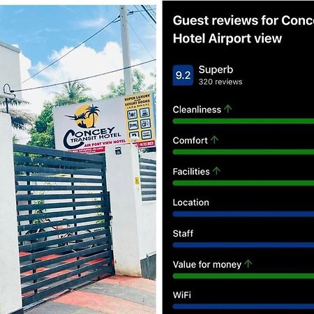 Concey Transit Hotel Airport View Katunayaka Ngoại thất bức ảnh